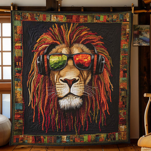 Rhythmic African Lion WN2402012CL Quilt