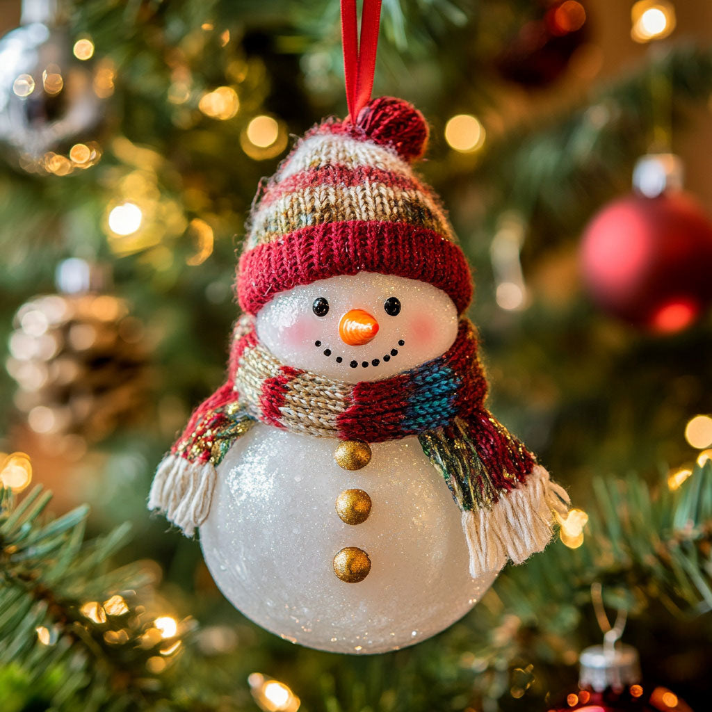 Snowman Joy CW1310008CL Christmas Ornament