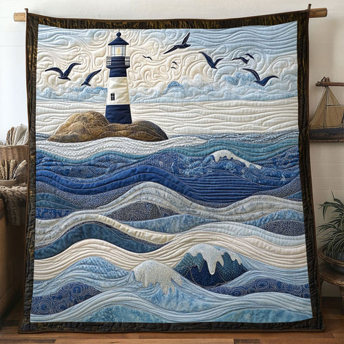 Calm Sea Lighthouse WN0801011CL Quilt