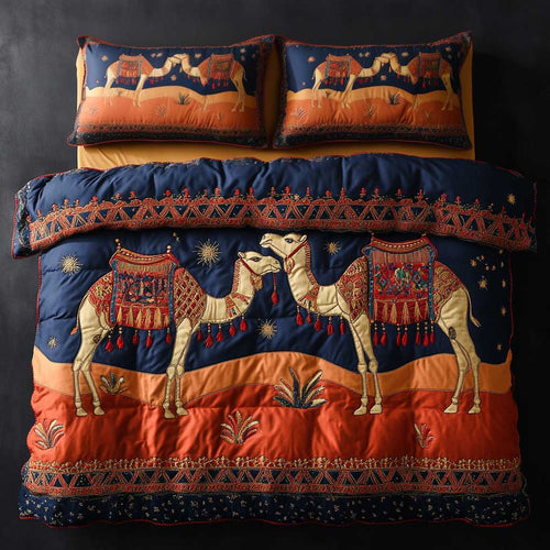 Celestial Camel Trek WN0703044CL Duvet Cover Set