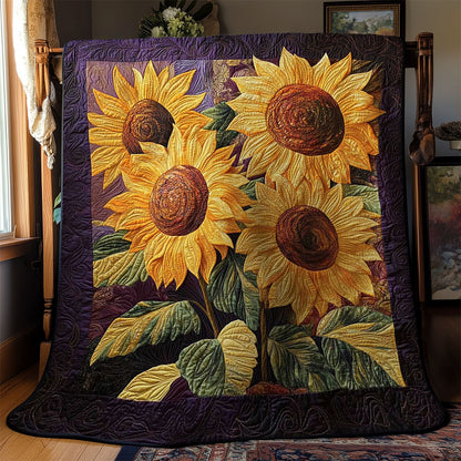 Rustic Sunflower Charm WN1703065CL Quilt