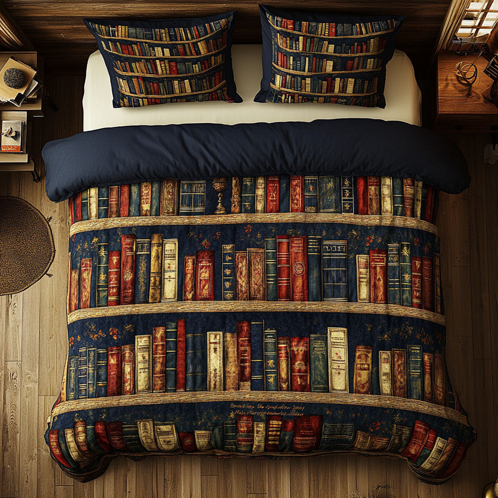 The Bookcase Heirloom WJ1706011CL Duvet Cover Set