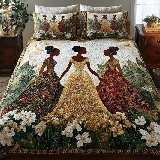 Floral Woman XR2701003CL Duvet Cover Set