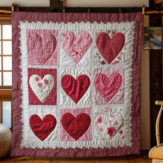 Timeless Heart WN1002014CL Quilt