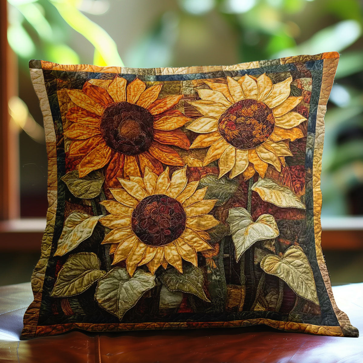 Sunflower Majesty WN1302067CL Quilt Pillow Case