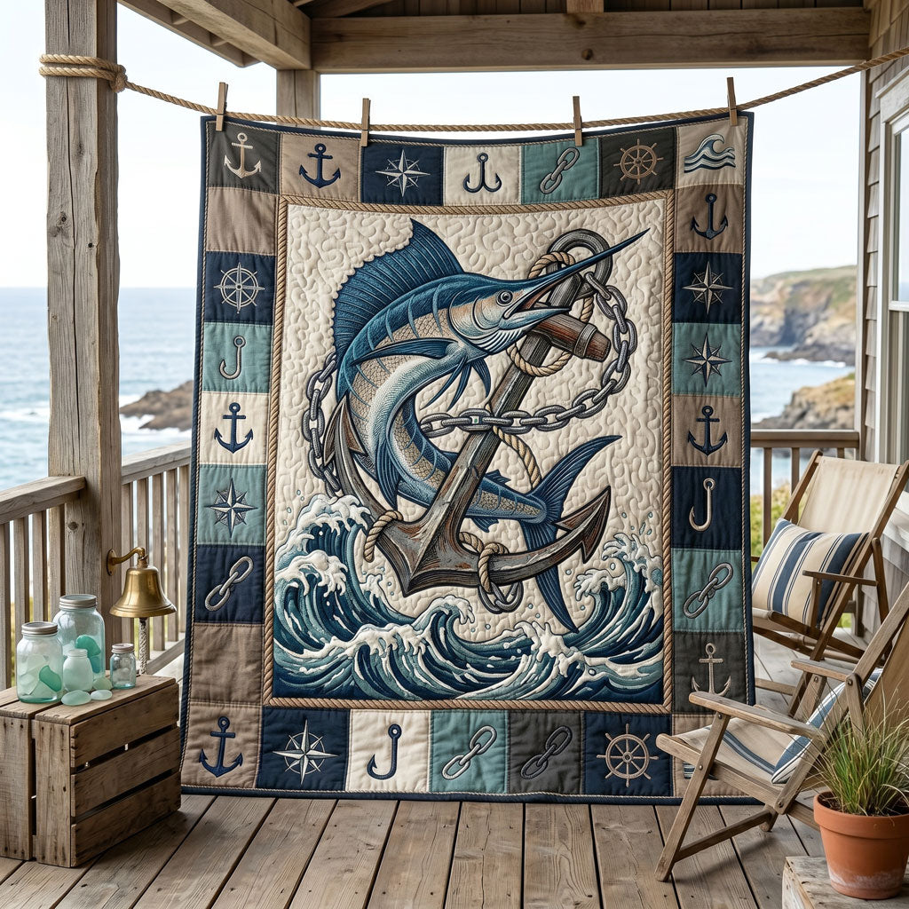 Anchored Marlin Spirit WN2505001CL Quilt