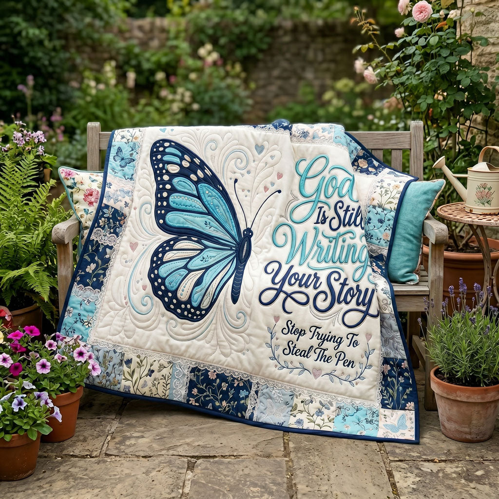 Faith Butterfly WN2605006CL Quilt