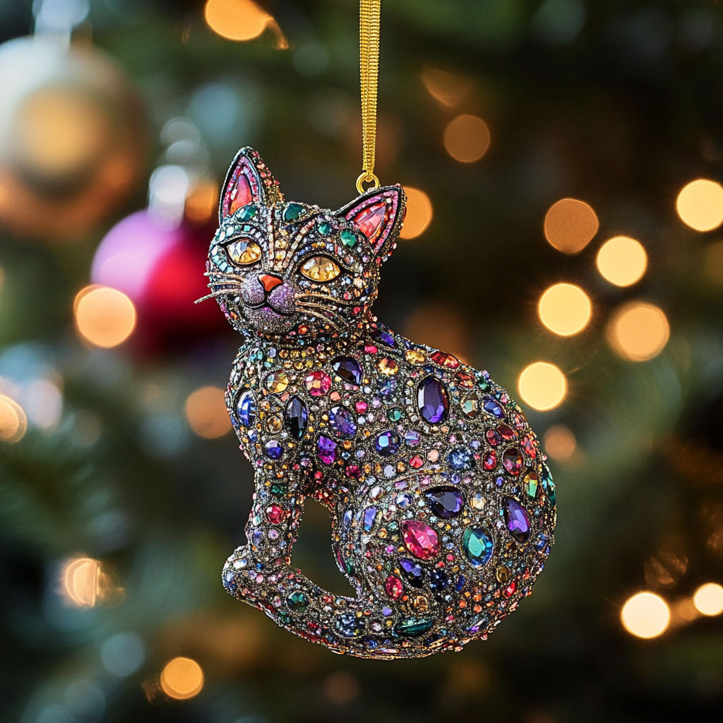 Cat Spark Luxe WN0812020CL Christmas Ornament