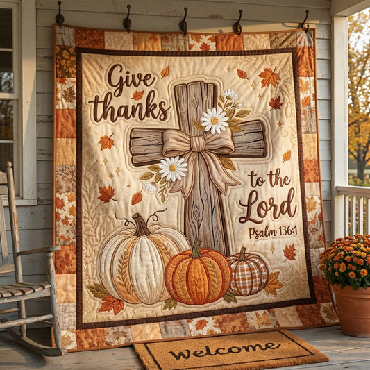 Give Thanks Harvest WN2204010CL Quilt