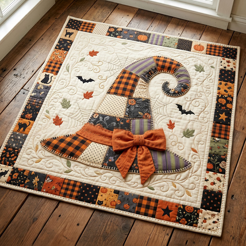 Patchwork Witch Hat WN1906014CL Quilt