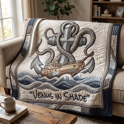 Ocean Cross Ship Anchor WN2904010CL Quilt