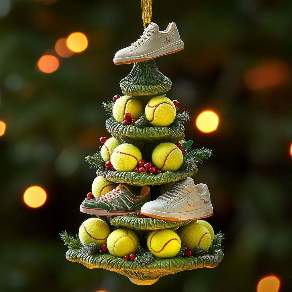 Tennis Tower CP2611140CL Christmas Ornament
