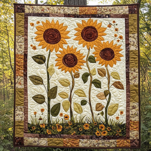 Country Sunflowers CP1001051CL Quilt