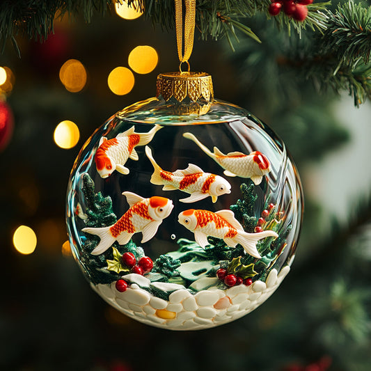 Koi Garden CP0312140CL Christmas Ornament