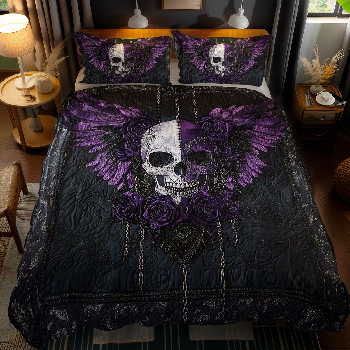 Eternal Skull WN1103114CL Duvet Cover Set