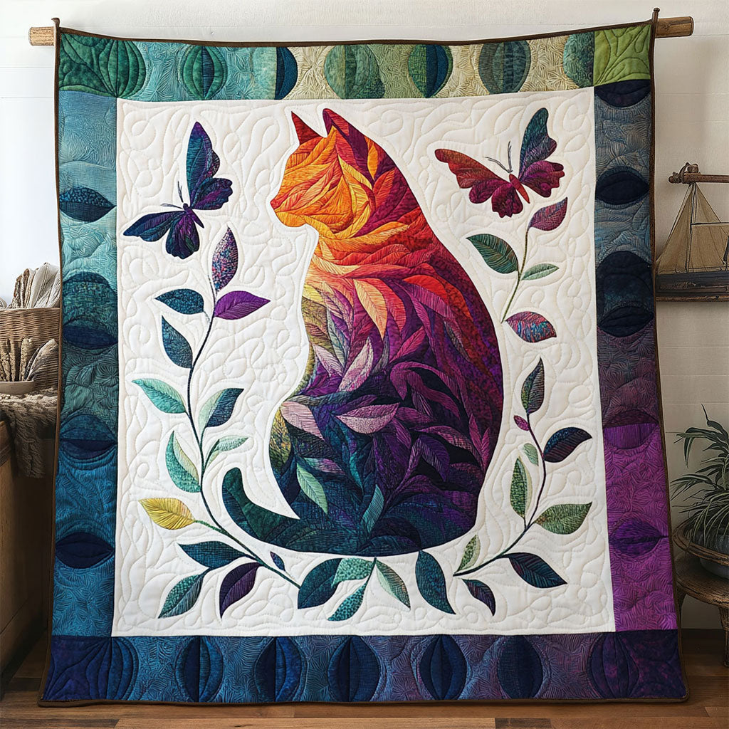 Silkwing Cat WN0701086CL Quilt