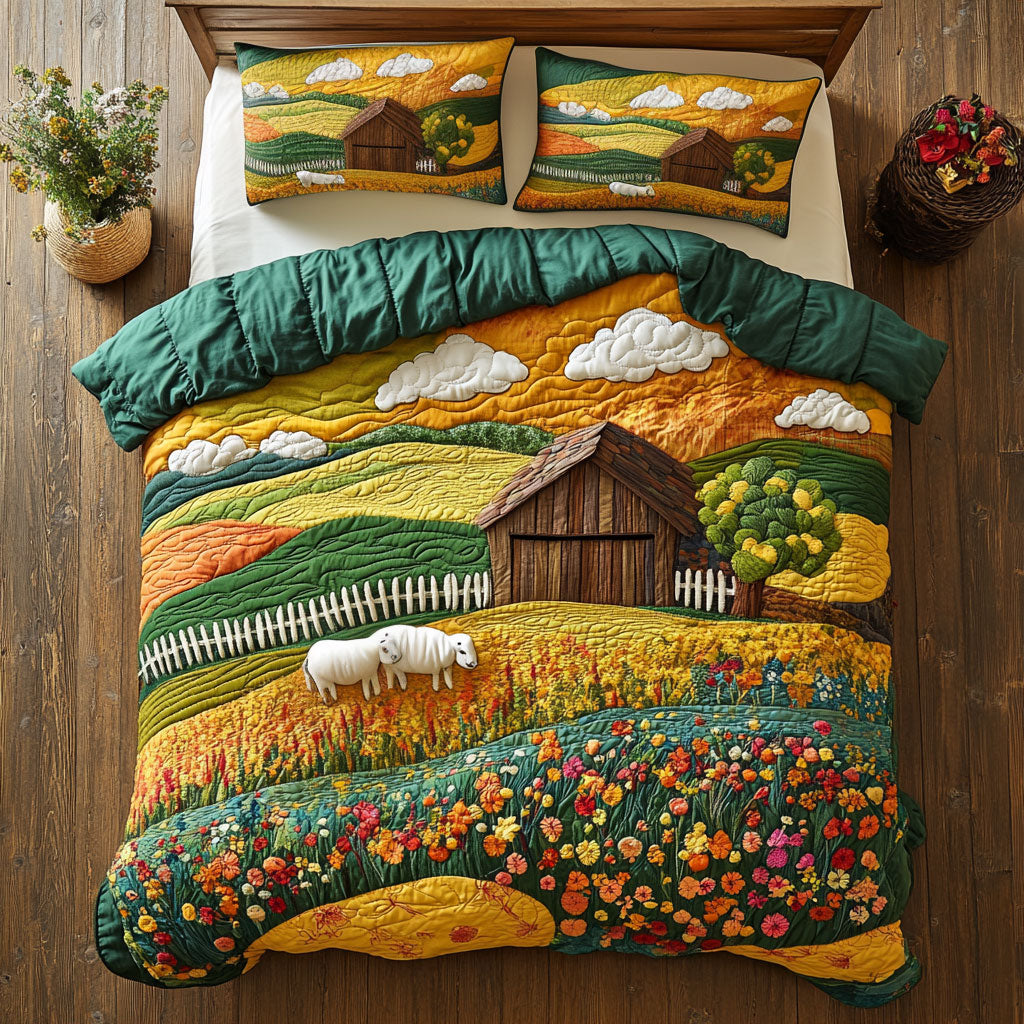 Harvest Sheep CP0512069CL Duvet Cover Set