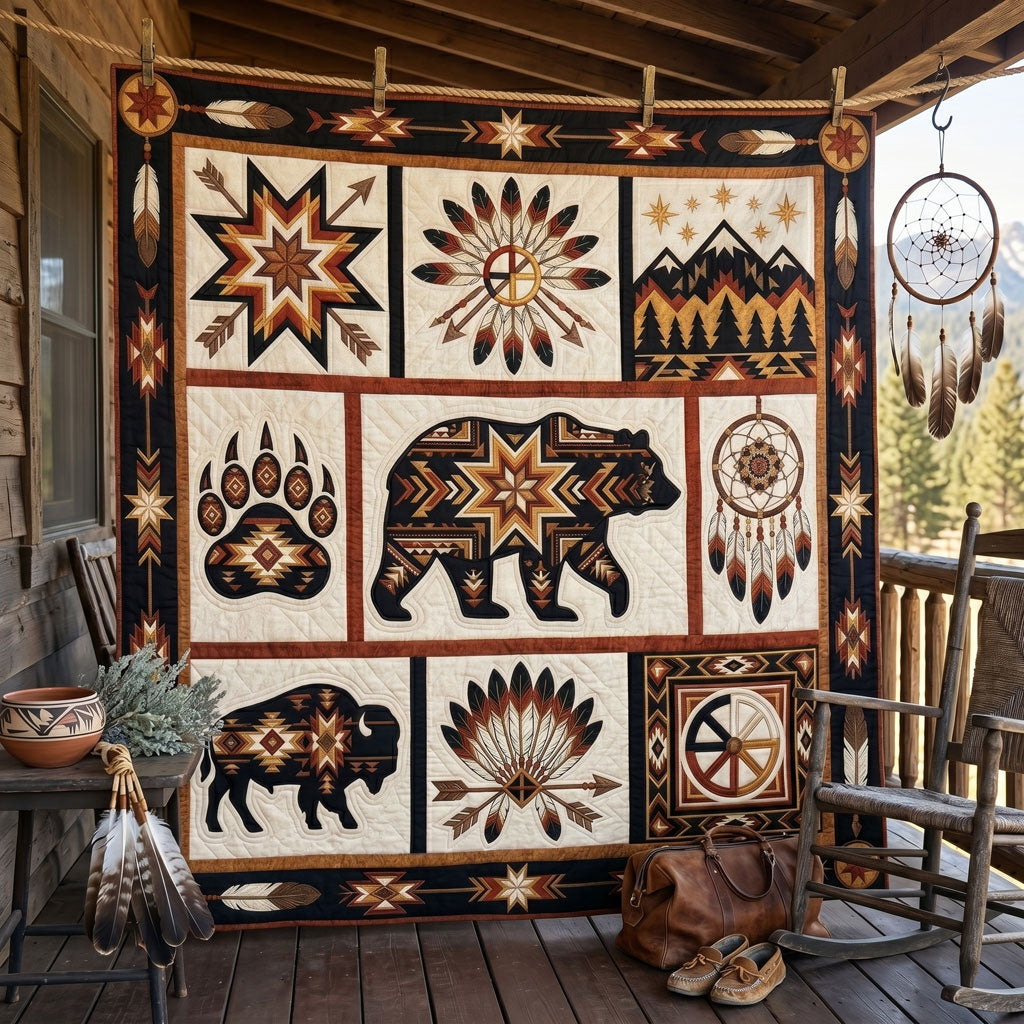 Guardians Of The Wild Plains WN0806005CL Quilt
