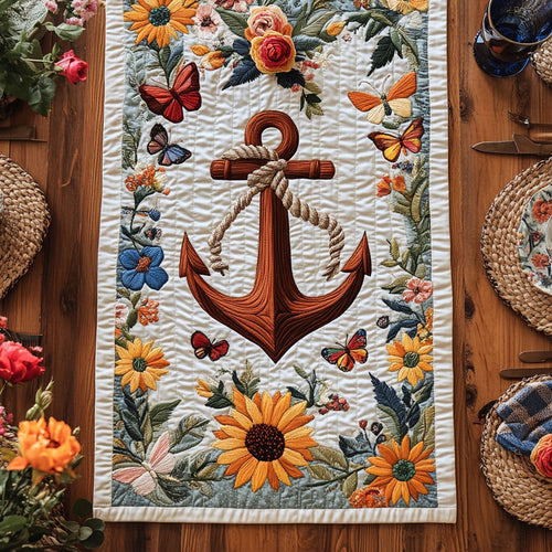 Anchor Whisper WN0407020CL Quilted Table Runner
