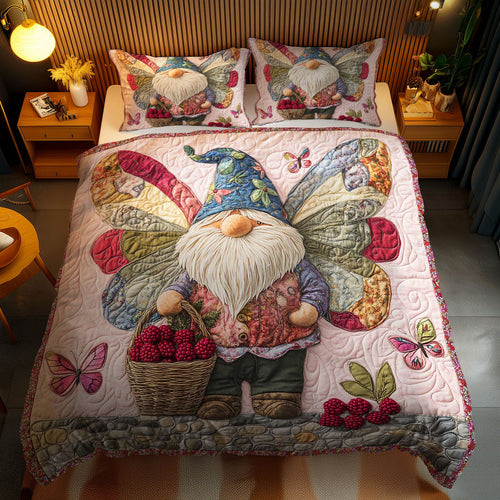 Butterfly Bliss Gnome WN0801066CL Duvet Cover Set