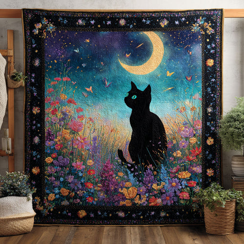 Moonlit Dream Cat CW0701048CL Quilt