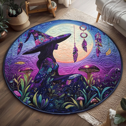 The Moonweaver’s Dream WJ2607047CL Quilted Round Mat