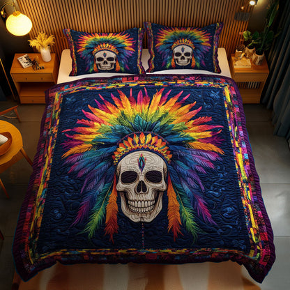 Aztec Skull WN0702058CL Duvet Cover Set