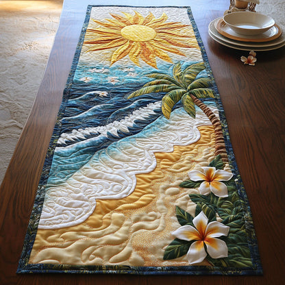 Sunny Beach CW1205102CL Quilted Table Runner