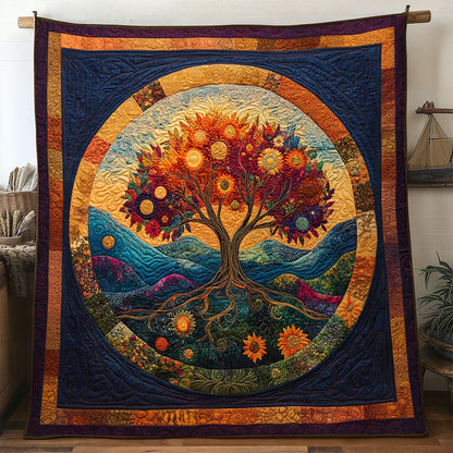 Tribal Tree Of Life WN1404086CL Quilt