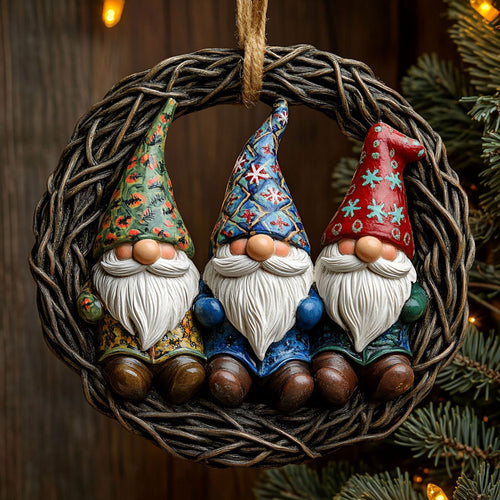 Gnome Holiday Magic WN1410026CL Christmas Ornament