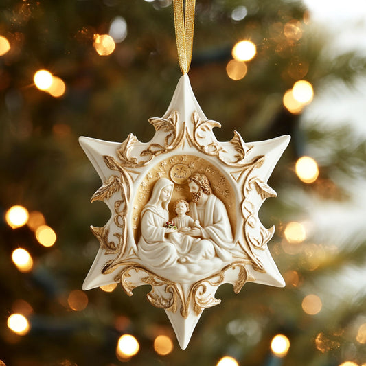 Faith Star CP0112104CL Christmas Ornament