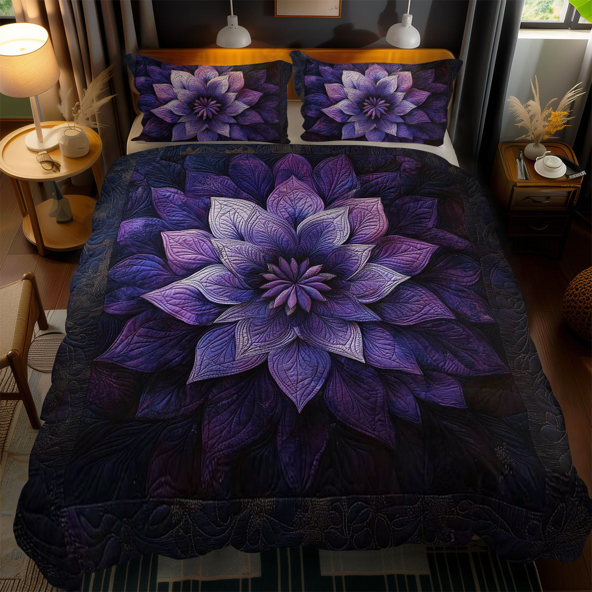 Moonflower Glow WN1303177CL Duvet Cover Set