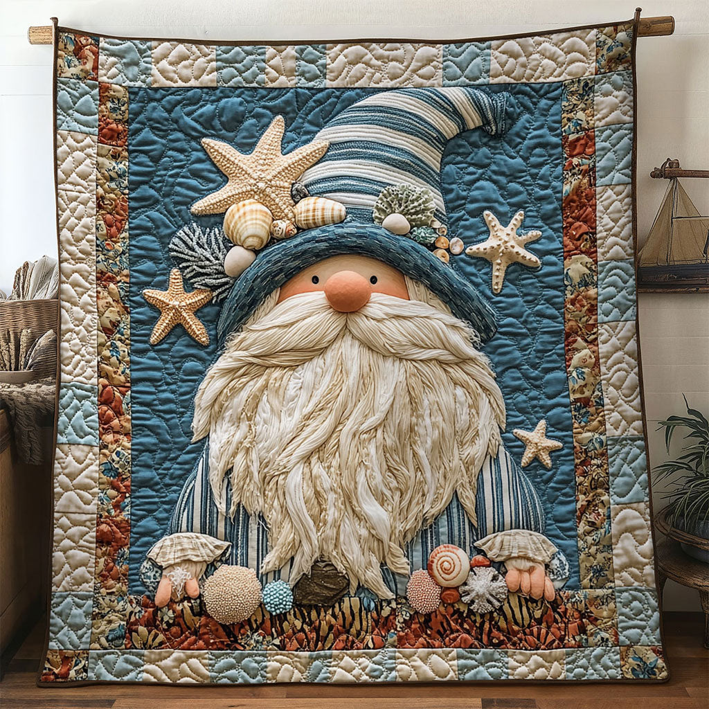 Gnome Blue Tide WN1201031CL Quilt