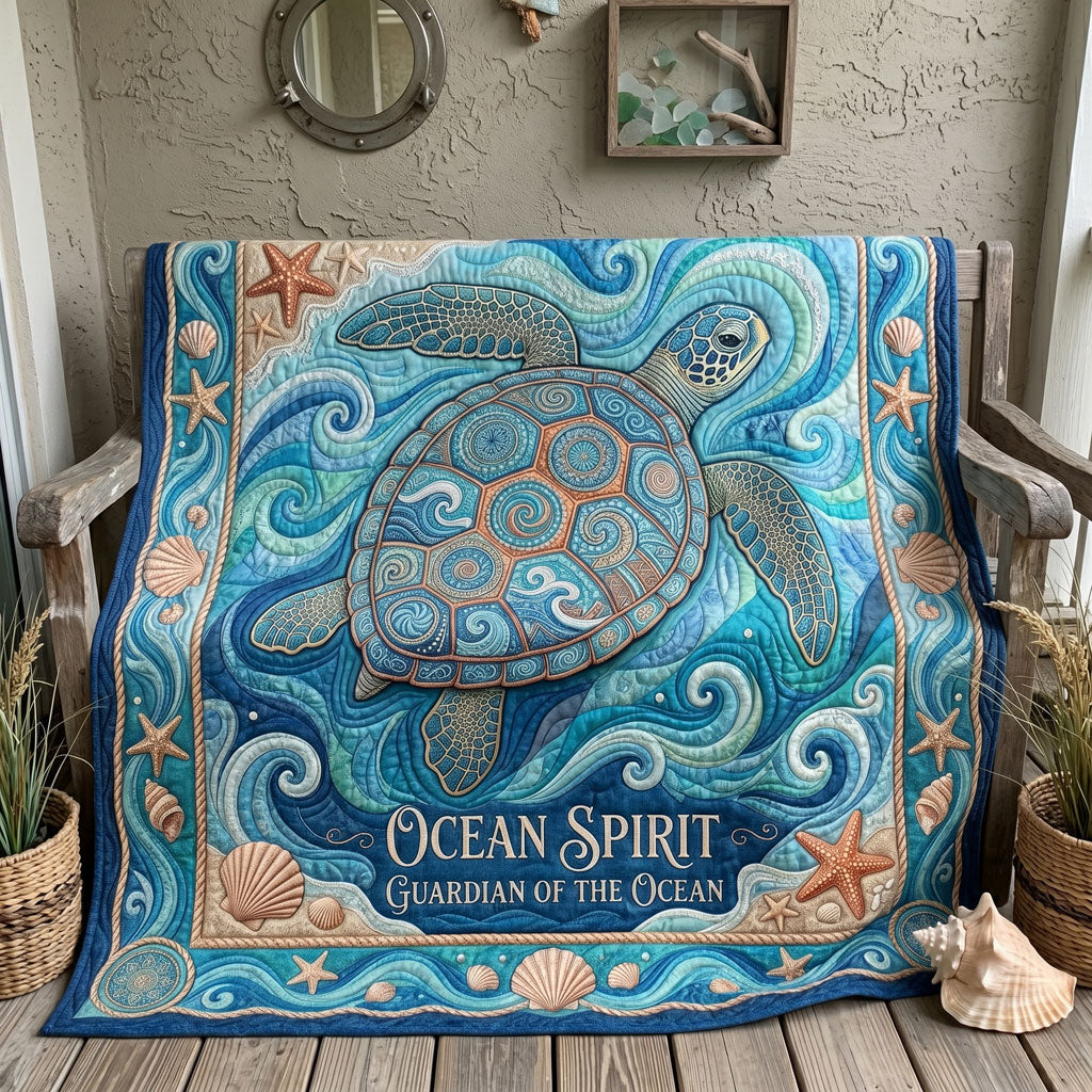 Ocean Spirit Guardian WN0906006CL Quilt