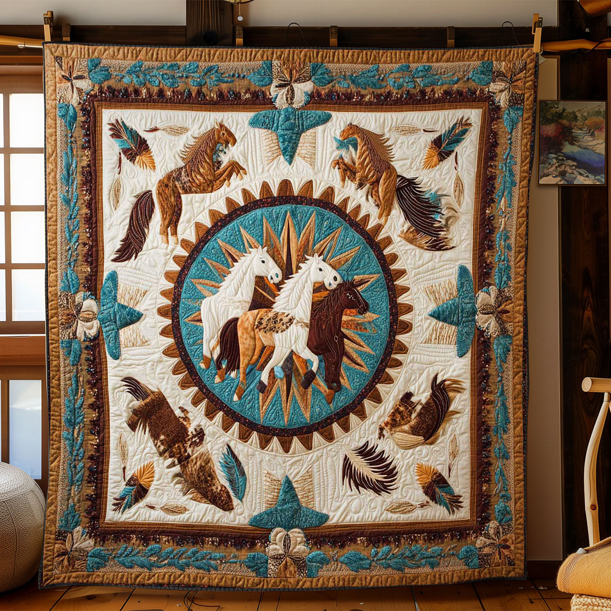 Desert Horse WN1102028CL Quilt