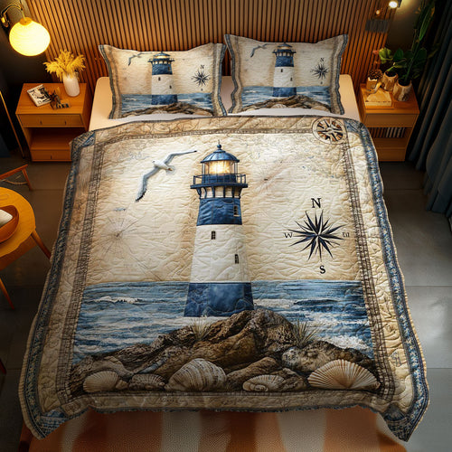 Beacon Of Hope Lighthouse WN1003073CL Duvet Cover Set