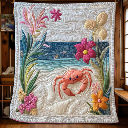 Beach Crab WP1801004CL Quilt