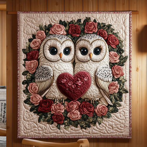 Eternal Love Owls KL1501030CL Quilt