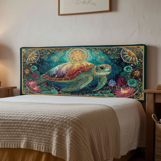 Turtle of Light CW2512018CL Quilted Headboard Slipcover
