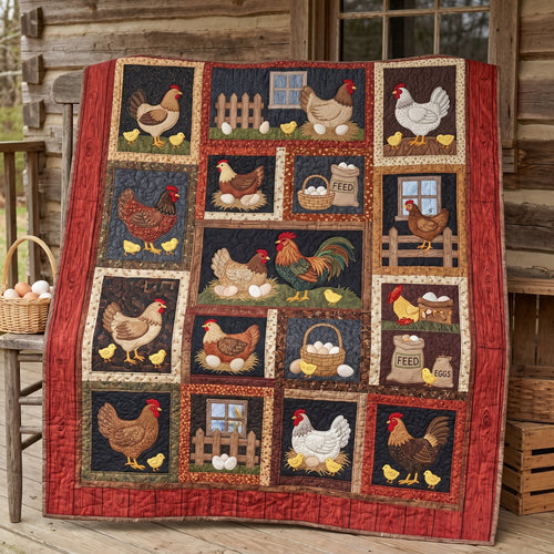 Chicken Coop XR1704022CL Quilt