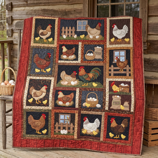 Chicken Coop XR1704022CL Quilt