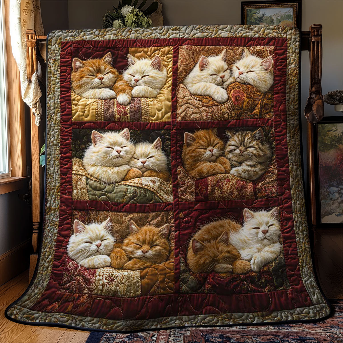 Cozy Cat Nap WN1303001CL Quilt