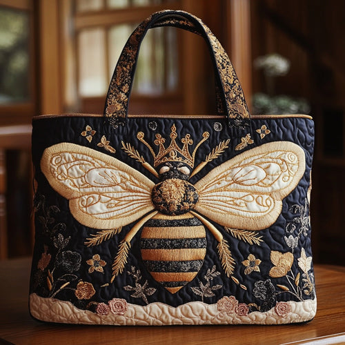 Crown Bee XR2209029CL Quilted Tote Bag