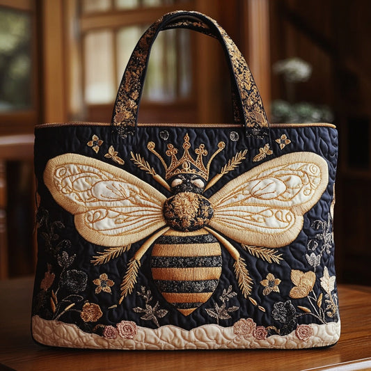 Crown Bee XR2209029CL Quilted Tote Bag