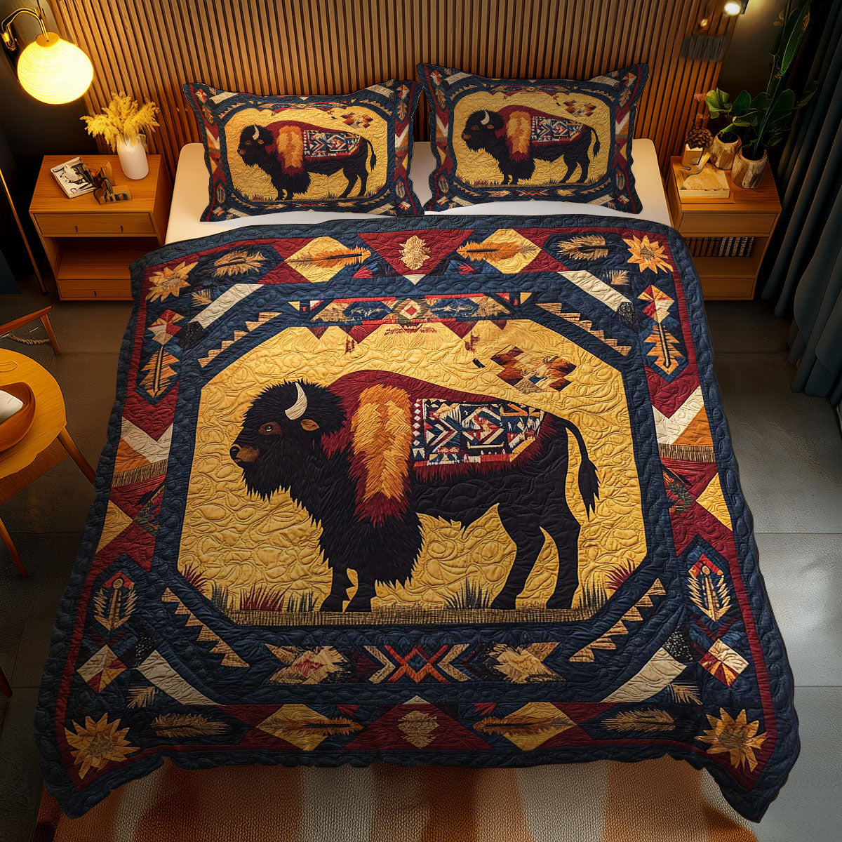 Mystic Bison WN0702083CL Duvet Cover Set