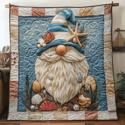 Gnome Seaside Smile WN1201038CL Quilt