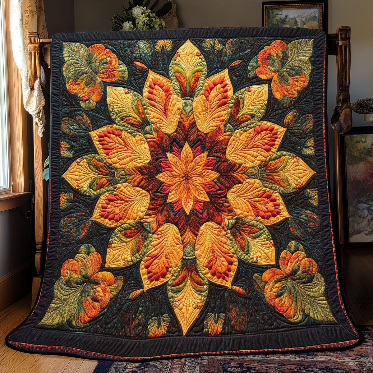 Kaleidoscope Flower WP1102010CL Quilt