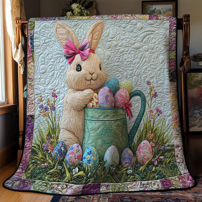 Egg Hunt Easter Rabbit WN0403061CL Quilt