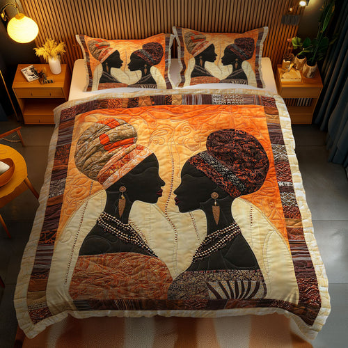 African Woman Grace WN0703071CL Duvet Cover Set