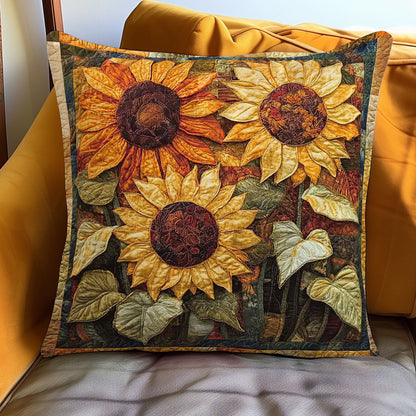 Sunflower Majesty WN1302067CL Quilt Pillow Case